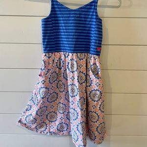 Roxy Girls Sundress with pockets and peephole back size S (8-10)